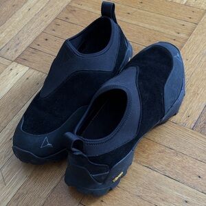 Roa Black Slip On Sneakers Size 12